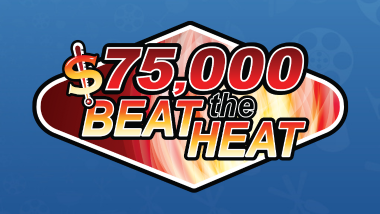 Logo for $75,000 Beat the Heat Promotion