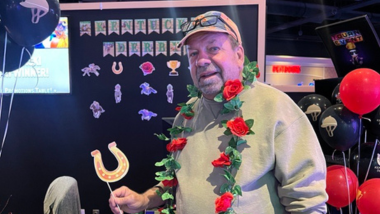 Picture of the Guest who won the Derby Day Giveaway